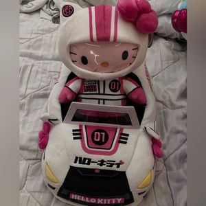 Hello Kitty Race Car Plush
